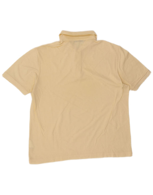 Tricou polo Sergio Tacchini pentru bărbați IT 50 Bumbac galben mediu