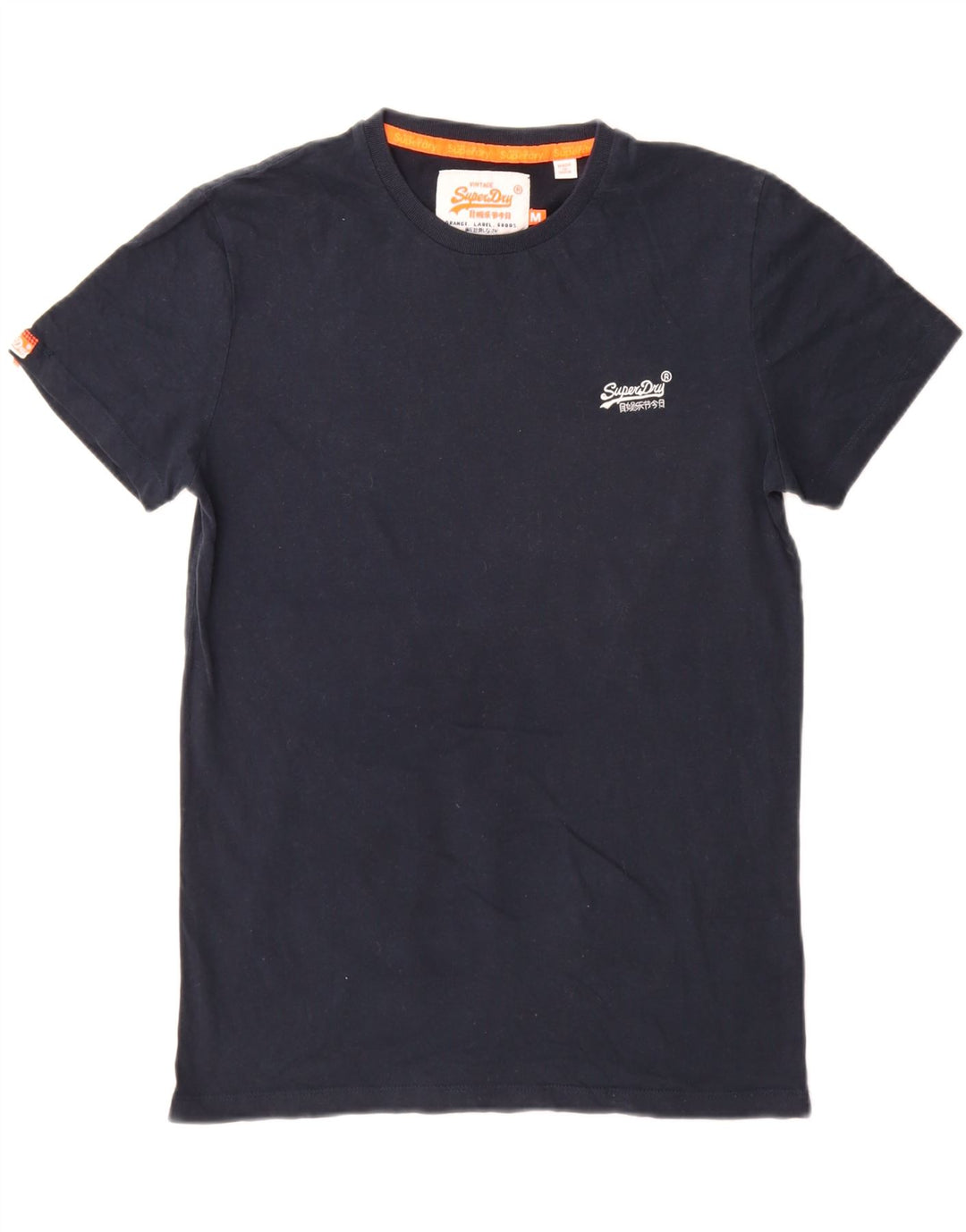 Tricou pentru bărbați Superdry Top Medium Bleumarin Bumbac