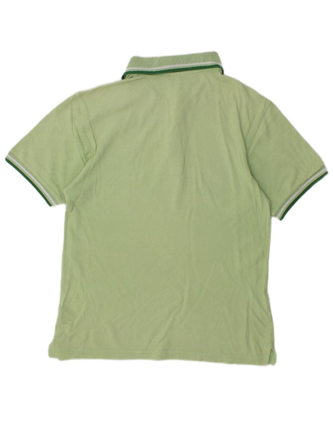 LOTTO Mens Polo Shirt Medium Green Cotton