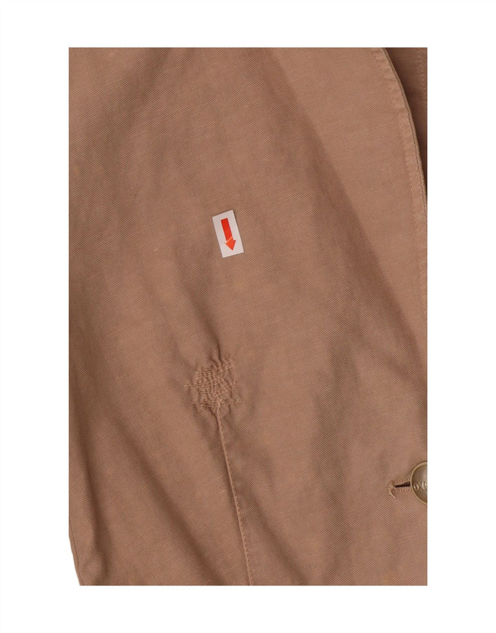 Jachetă pentru femei PINKO cu 2 nasturi, UK 8, bumbac, bej