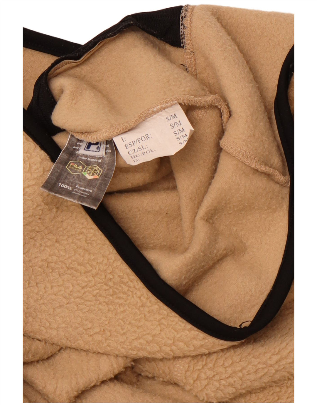 Jachetă Fleece pentru femei FILA UK 38 Medium Bej Poliester