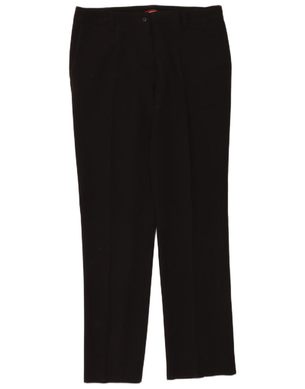Pantaloni chino drepți pentru femei Carrera L34 L34 Viscoză neagră