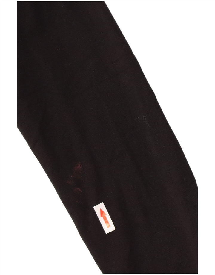 Hanorac cu grafic pentru femei Fila Pulover mic bumbac negru