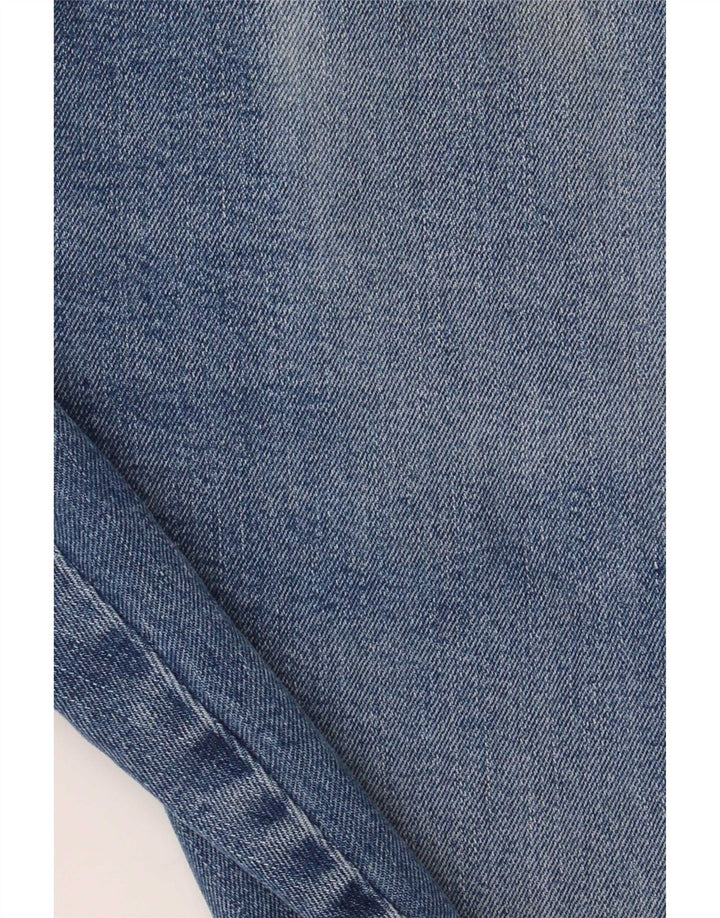 Blugi drepti pentru bărbați Wrangler W36 L32 Bumbac albastru