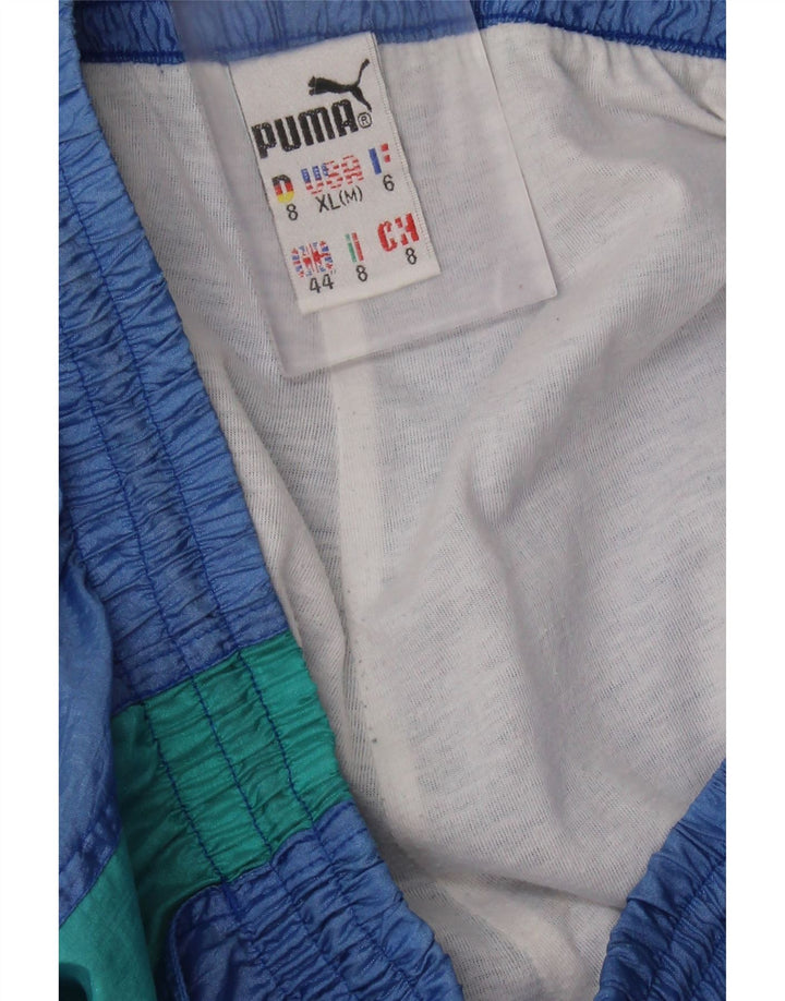 Pantaloni de trening pentru bărbați Puma Pantaloni de jogging 2XL W40 L31 Albastru Poliester bloc de culoare