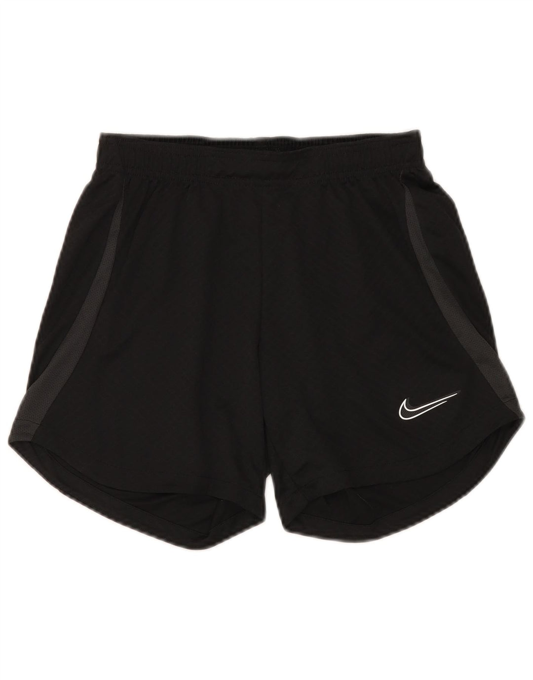 Pantaloni scurți sport Nike Dri Fit pentru femei UK 8 Small Negru Poliester