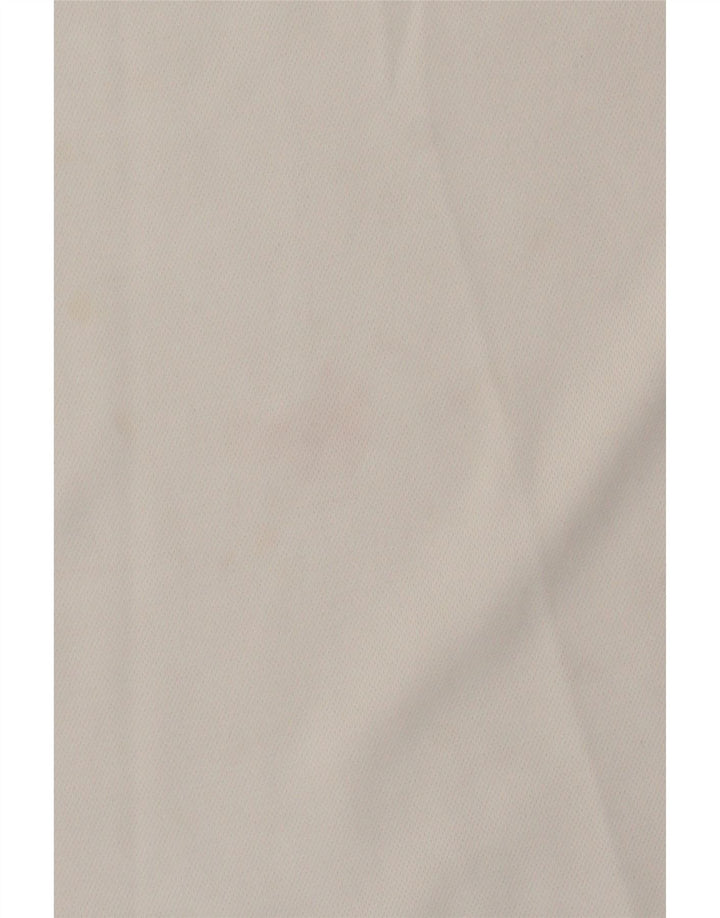 Tricou polo Nike pentru bărbați Marea Britanie 38/41 Poliester color bloc alb mediu