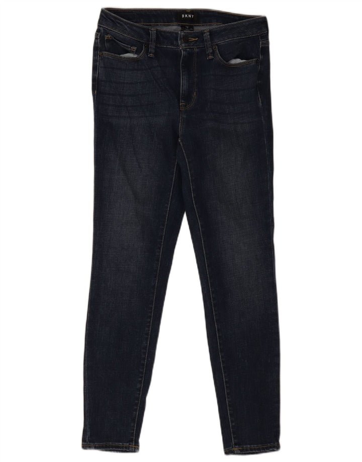 Blugi skinny pentru femei Dkny W28 L28 Albastru