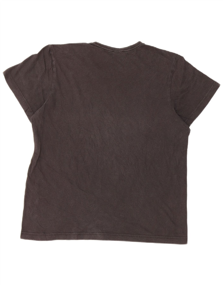 Tricou grafic Adidas pentru bărbați Top mediu negru bumbac