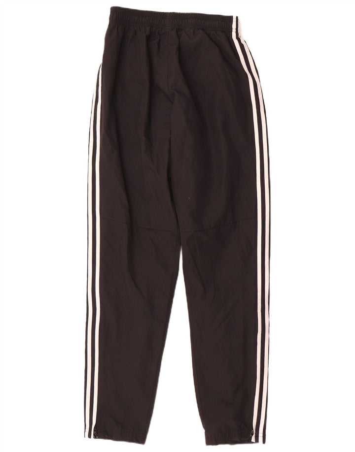 Pantaloni de trening Adidas pentru bărbați, poliester negru mic