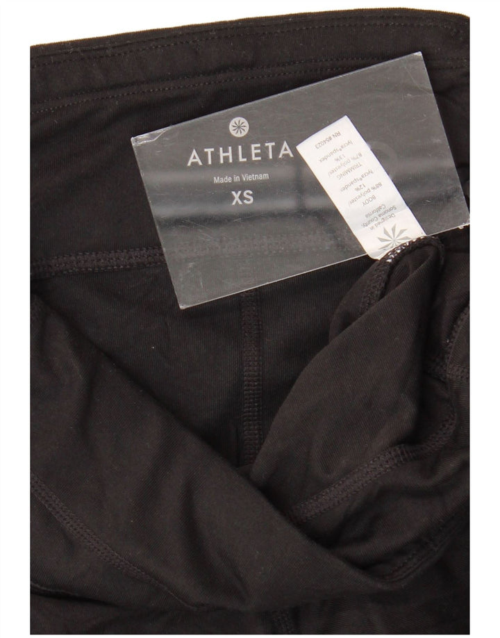 Leggings pentru femei ATHLETA UK 6 XS poliester cu pete negre