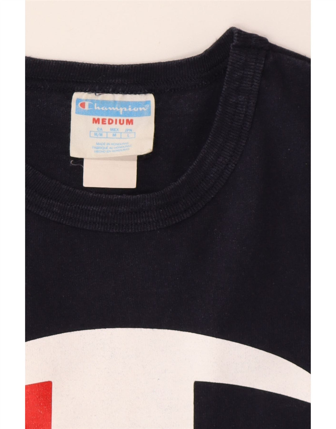 Tricou grafic pentru bărbați CHAMPION Top Mediu Bleumarin