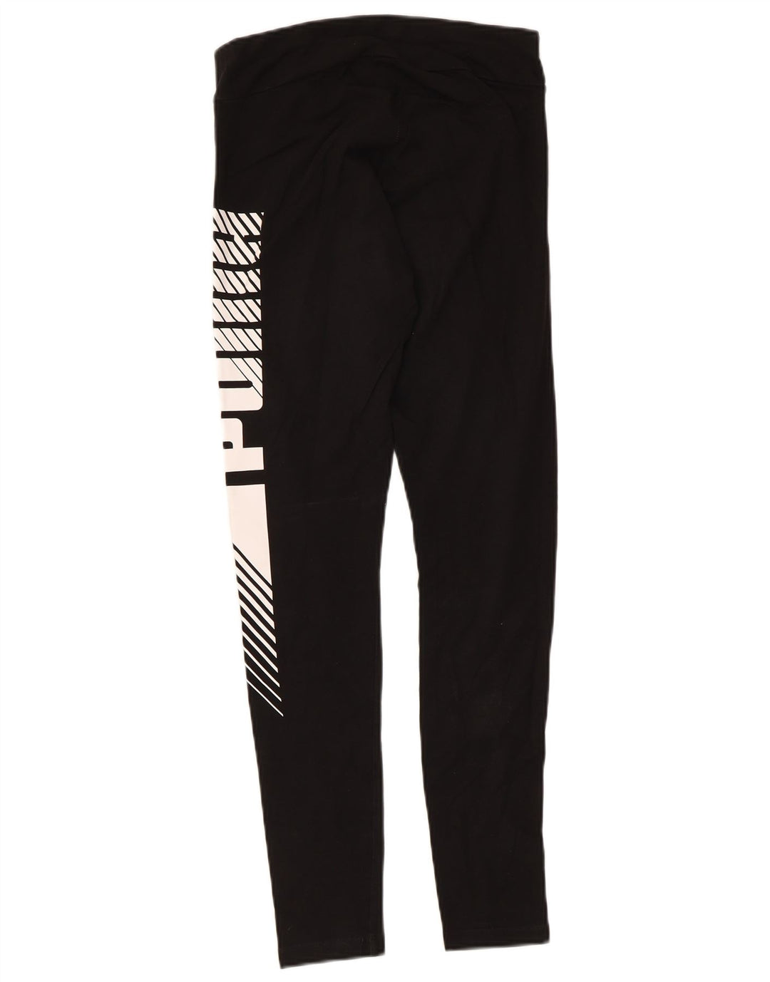 Leggings grafic PUMA pentru femei UK 10 Small Black