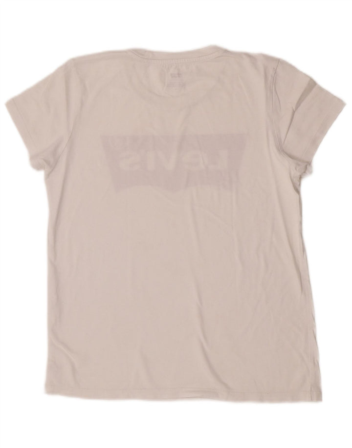 Tricou grafic Levi's pentru femei Top UK 12 Medium White
