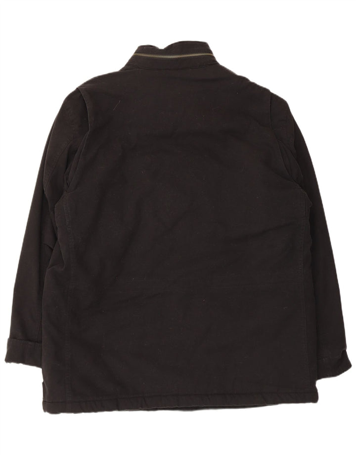 Jachetă pentru bărbați LEVI'S Sherpa Utility UK 42 XL Bumbac negru