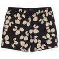 Pantaloni scurți de înot pentru bărbați Marks & Spencer, poliester floral, negru mediu