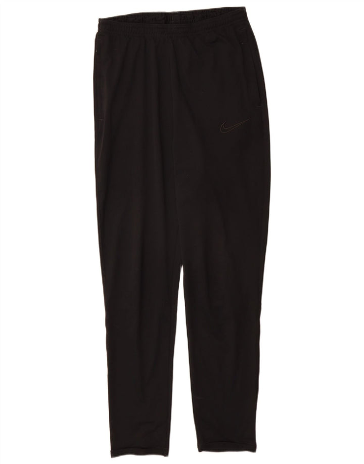 Pantaloni de trening Nike Dri Fit pentru bărbați, poliester negru mic