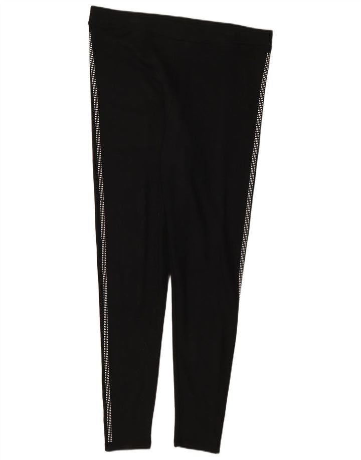 Leggings pentru femei Marks & Spencer UK 18 XL, viscoză neagră