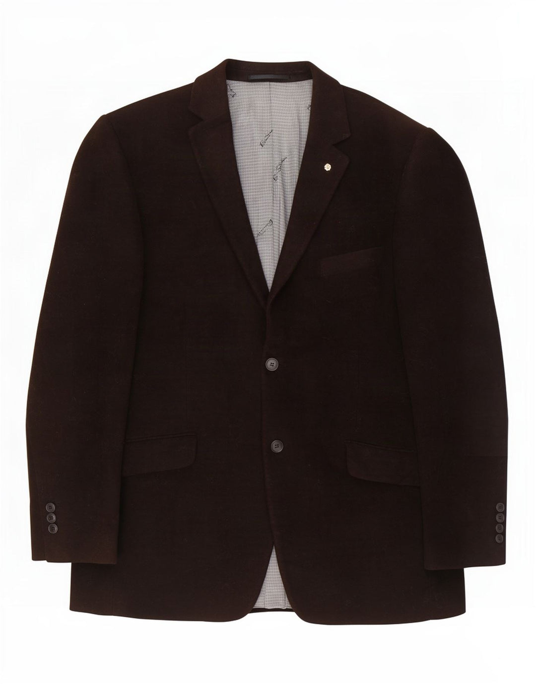 Jachetă pentru bărbați Ben Sherman cu 2 nasturi, UK 42 XL, bumbac maro