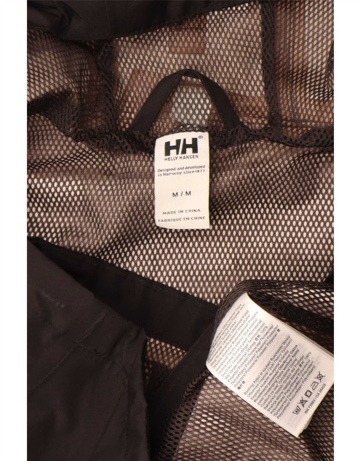 Jachetă de ploaie cu glugă pentru femei Helly Hansen UK 14 Poliester mediu negru