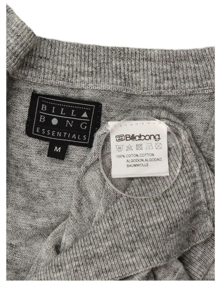 Pulover cardigan pentru bărbați Billabong, bumbac cu pete gri mediu