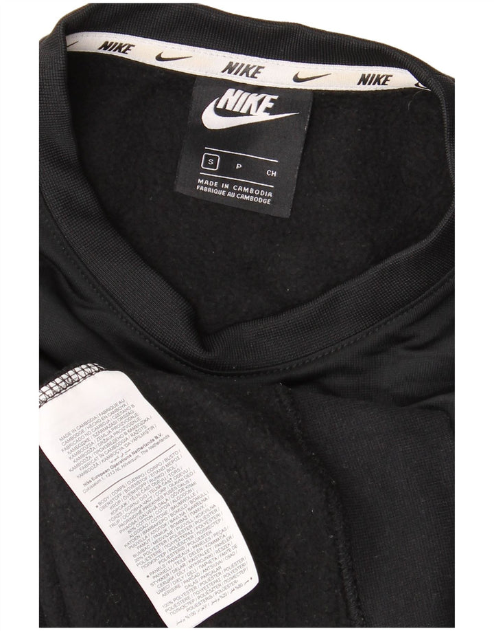Hanorac grafic pentru bărbați NIKE Pulover mic, negru, bumbac