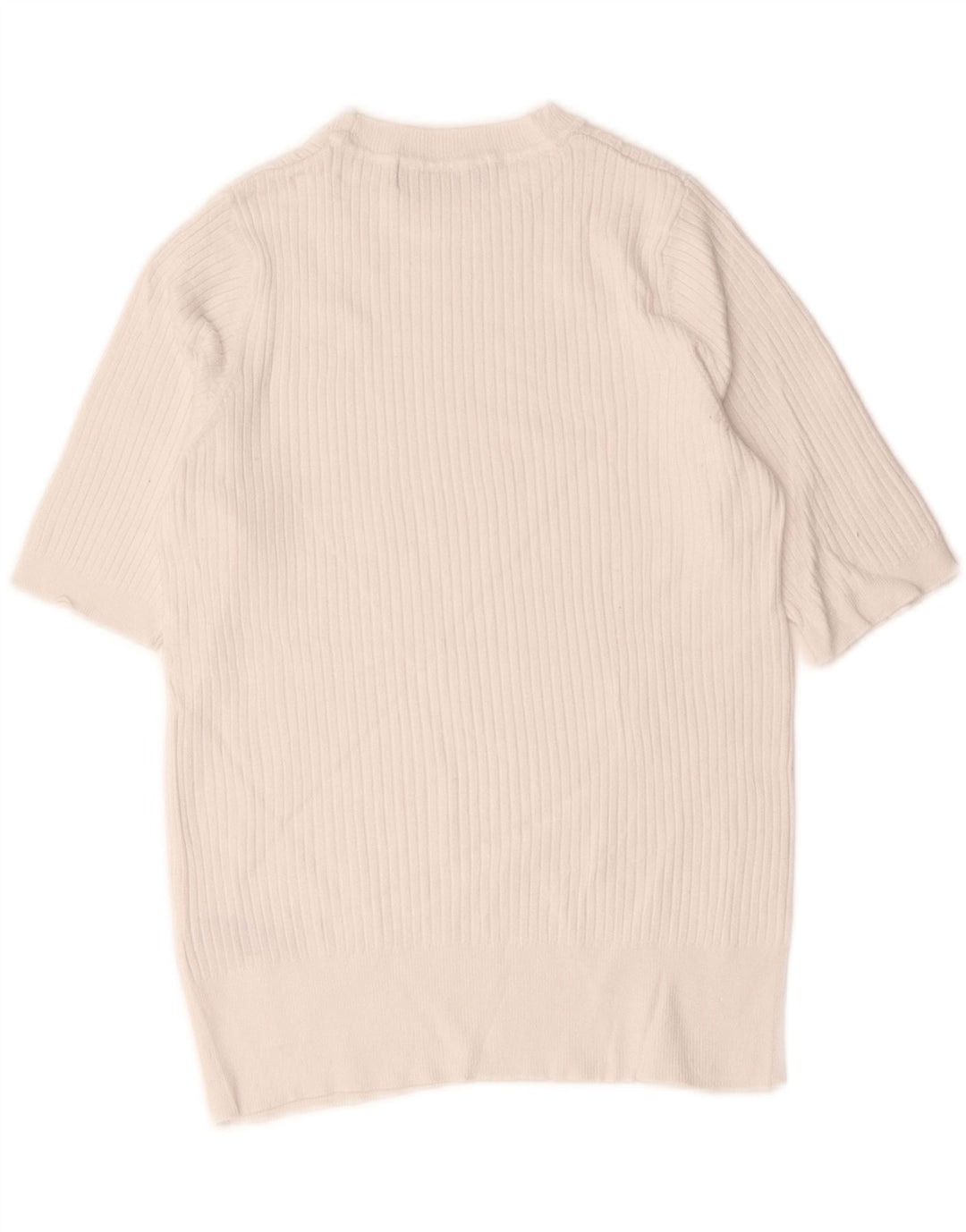 Pulover pentru femei Marks & Spencer Crop Crew Deck Pulover UK 10 Small White
