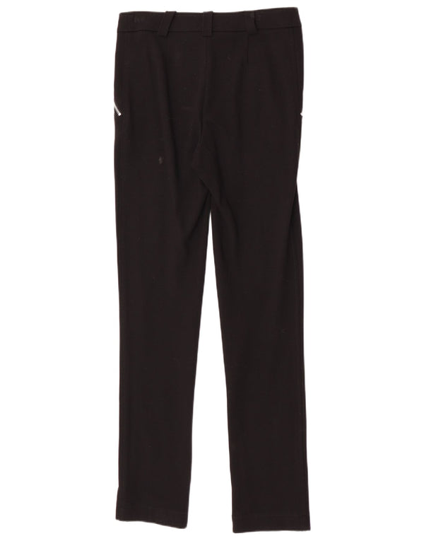 Luisa Spagnoli Pantaloni slim casual pentru femei IT 42 Medium W29 L32 Negru