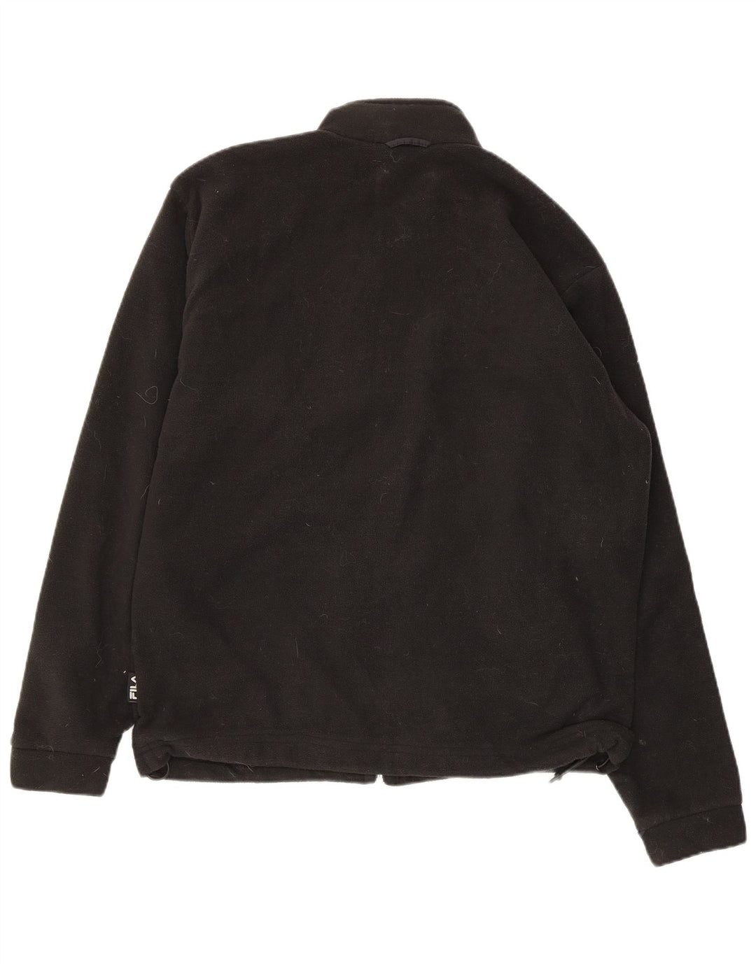 Jachetă pentru bărbați FILA din lână UK 40, mare, negru, poliester