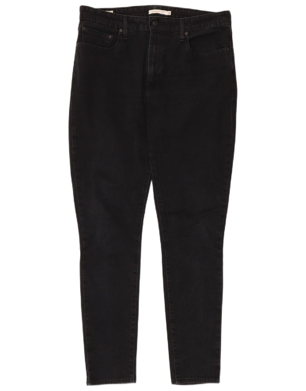 Blugi skinny cu talie înaltă 721 pentru femei LEVI'S L33 L32 bumbac negru