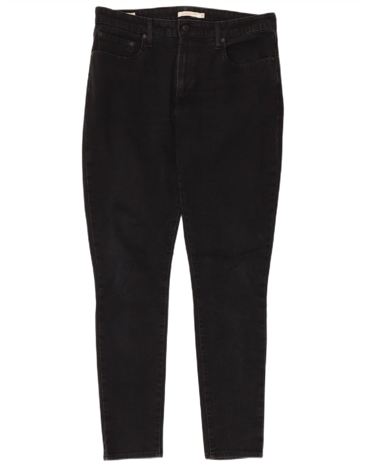 Blugi skinny cu talie înaltă 721 pentru femei LEVI'S L33 L32 bumbac negru