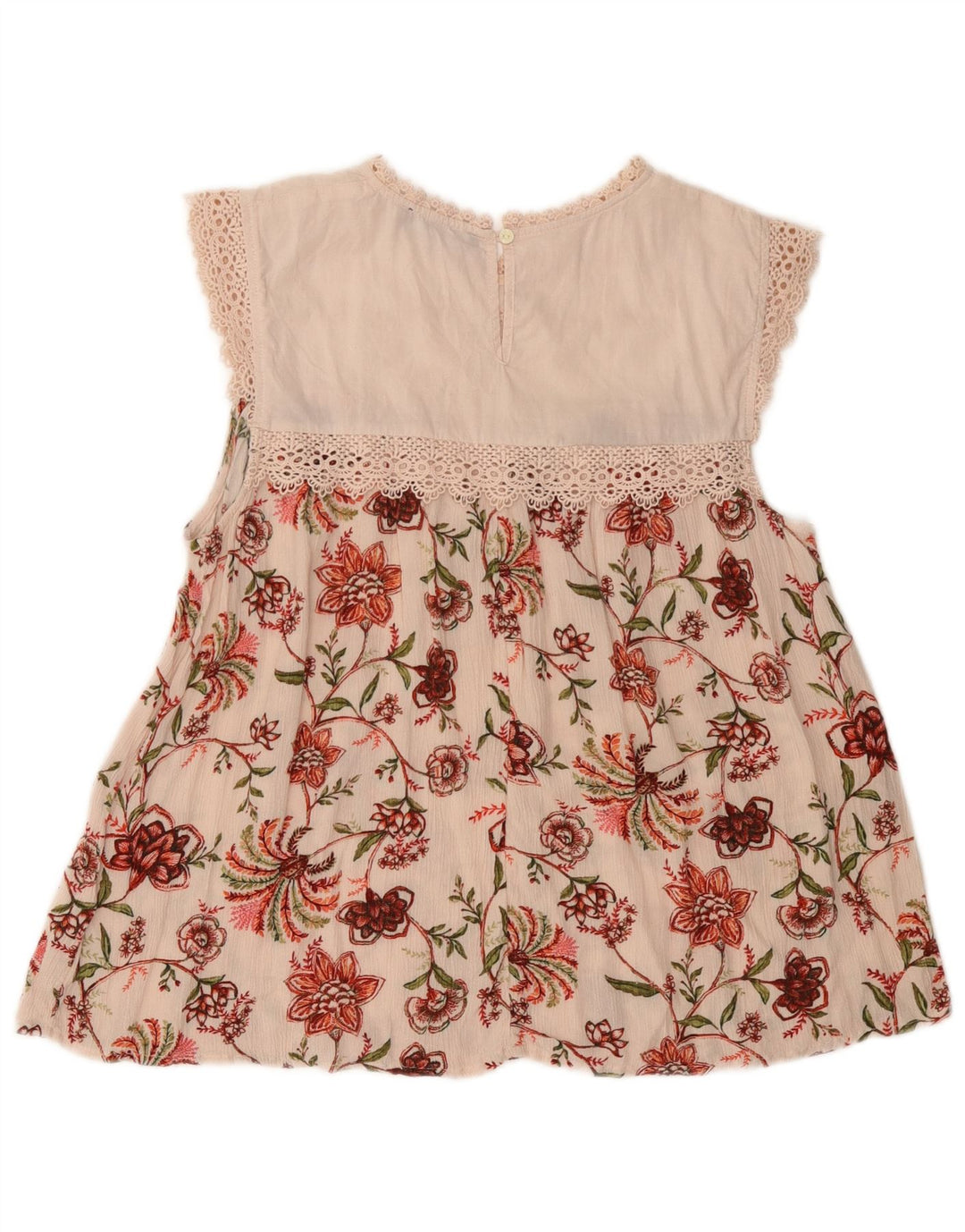 Bluză pentru femei Marks & Spencer UK 14 Medium Pink Floral Viscose