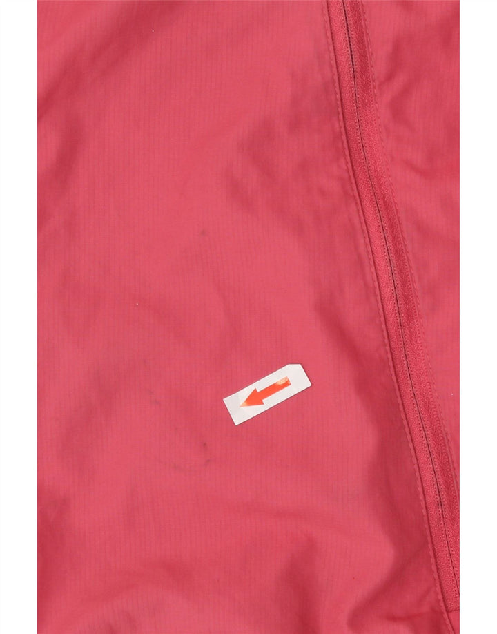 Jachetă de ploaie Nike Storm-Fit pentru femei UK 12 Roz mediu Poliester color bloc