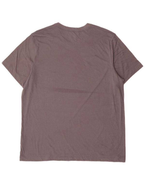Tricou grafic Nike Dri Fit pentru bărbați Top XL bumbac gri