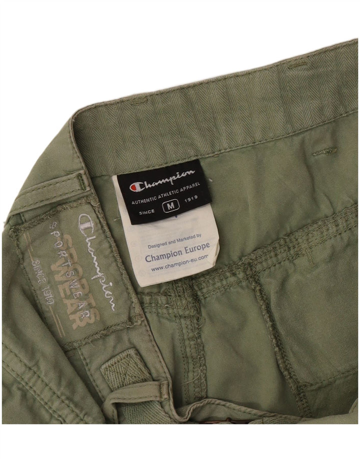 Pantaloni scurți cargo Champion pentru bărbați, mediu W30, bumbac verde