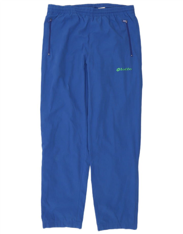 Pantaloni de trening Lotto pentru bărbați, albastru mic