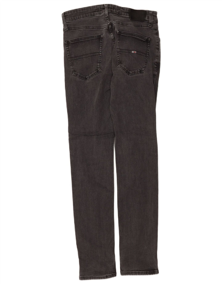 Blugi slim pentru femei Tommy Hilfiger W32 L34 bumbac negru
