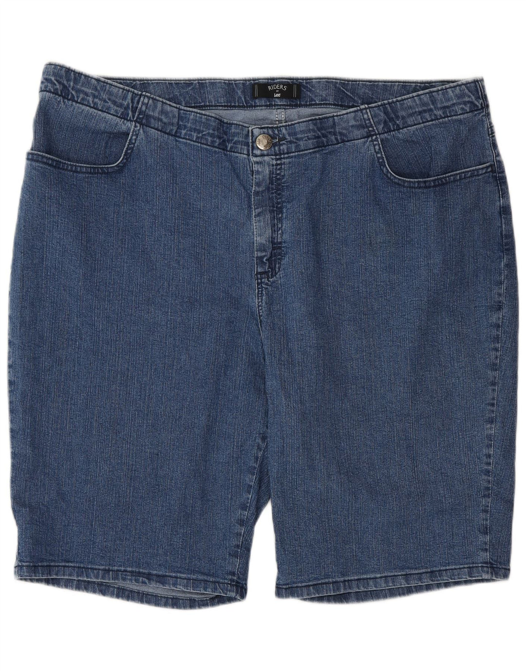 Pantaloni scurți din denim Lee Riders pentru femei US 20 3XL W40 Bumbac albastru