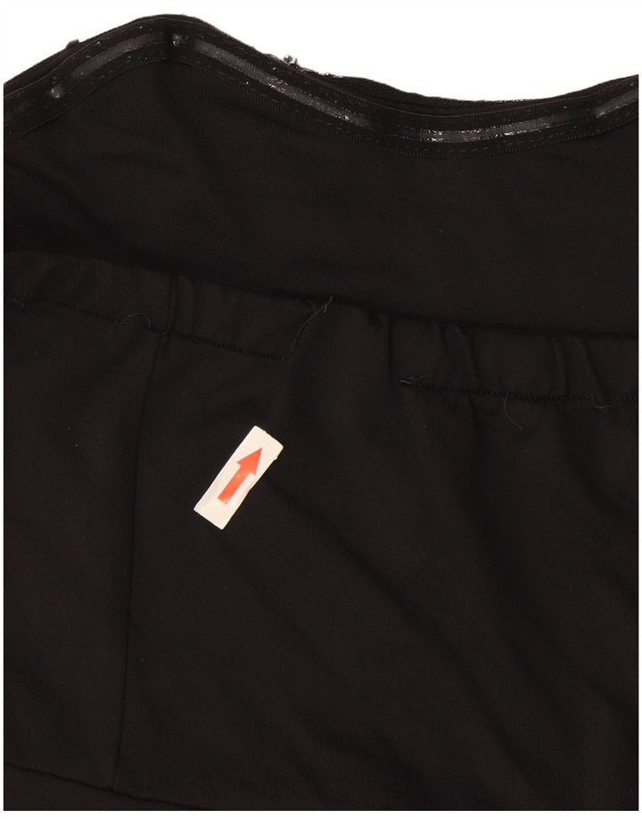 Rochie peplum fără bretele Zara UK 10 Poliamidă neagră mică