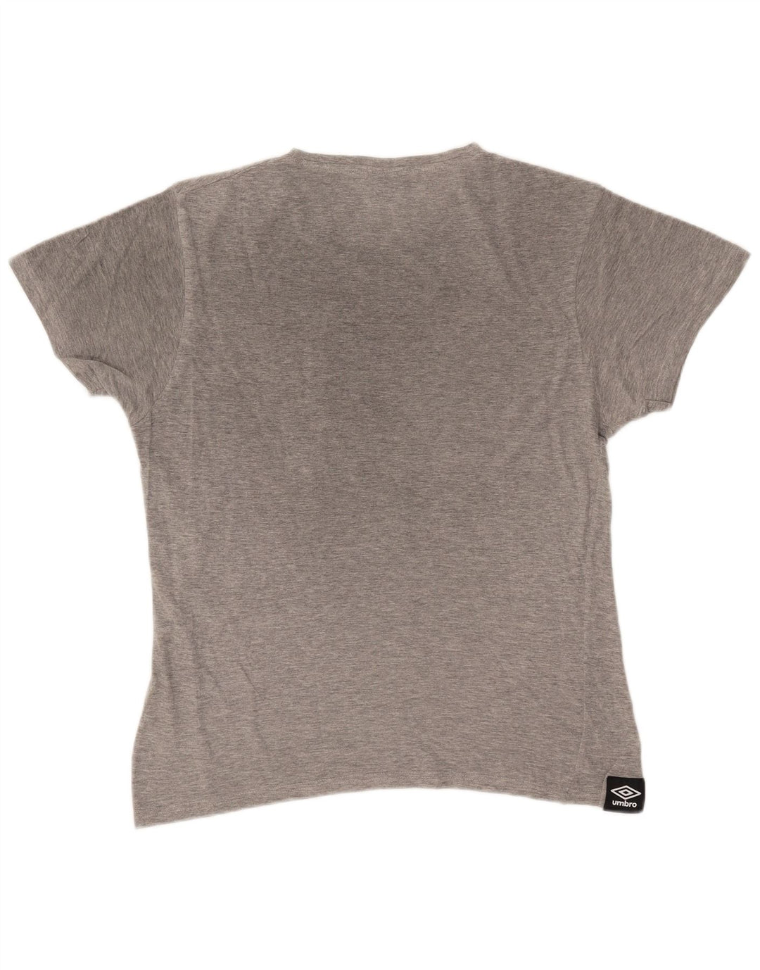 Tricou grafic pentru bărbați Umbro Top din bumbac cu pete gri mediu