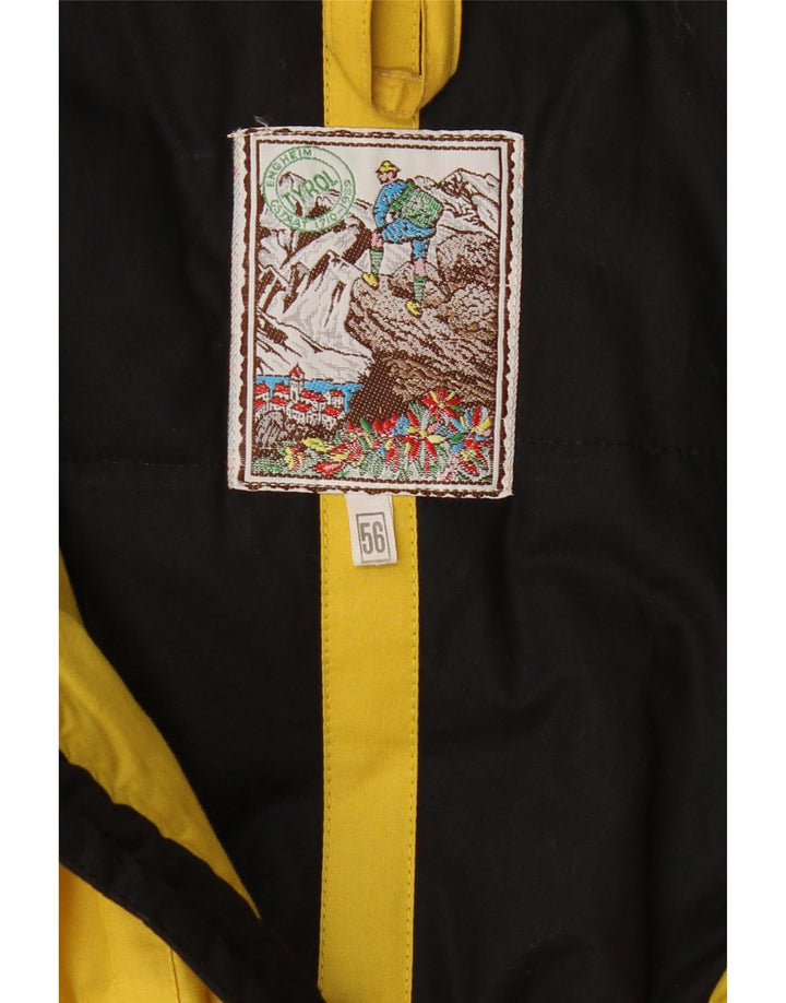 Jachetă utilitare supradimensionată pentru bărbați VINTAGE IT 56 3XL bumbac galben