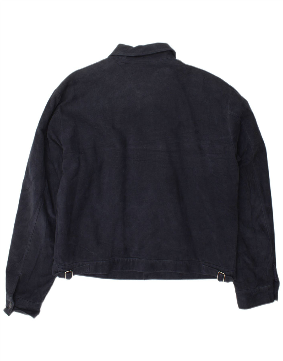 Jachetă Bomber Guess pentru bărbați UK 40 mare din bumbac bleumarin