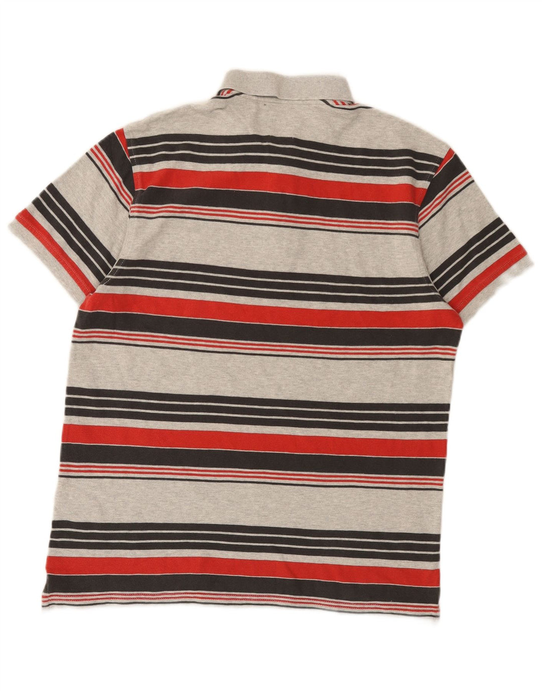 Tricou polo standard pentru bărbați Levi's, bumbac cu dungi gri mediu