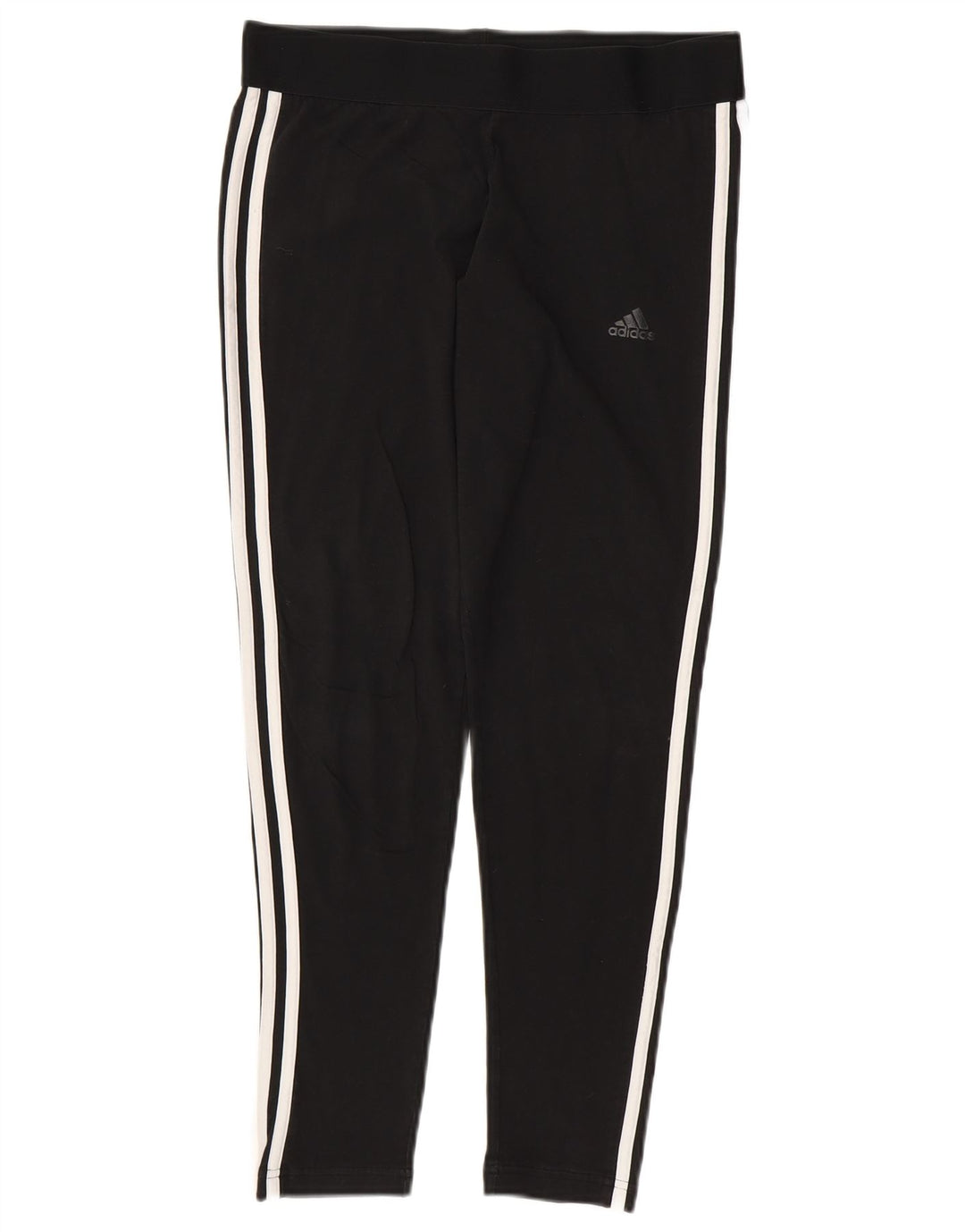 Leggings pentru femei ADIDAS UK 16/18, mare, negru, bumbac