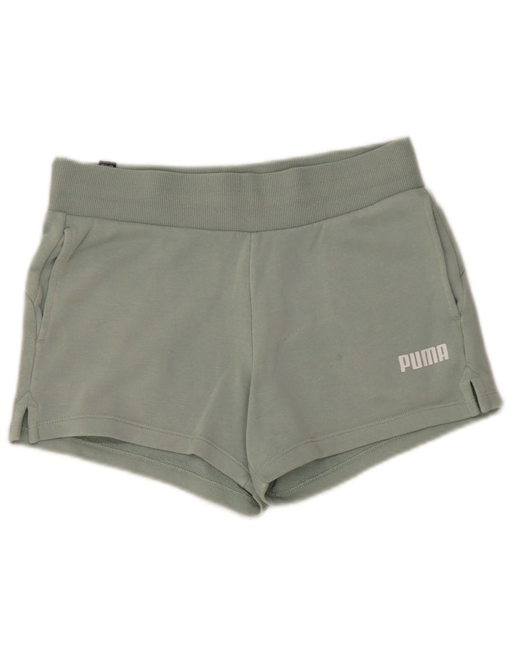 Pantaloni scurti sport PUMA pentru femei UK 6 XS Blue Bumbac