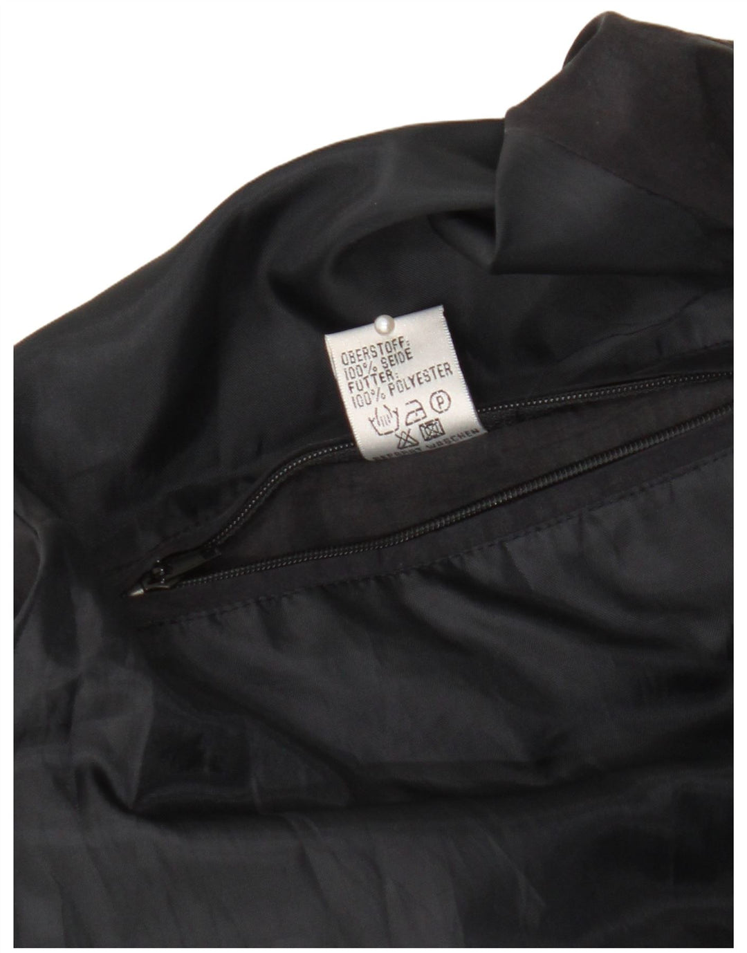 Jachetă Bomber Vintage pentru bărbați IT 48/50 Medium Multicolor Geometric Matase