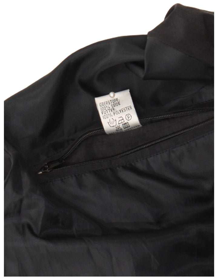 Jachetă Bomber Vintage pentru bărbați IT 48/50 Medium Multicolor Geometric Matase
