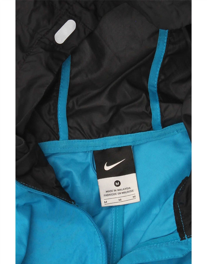 Jachetă de trening cu glugă Nike pentru femei UK 14, albastru mediu