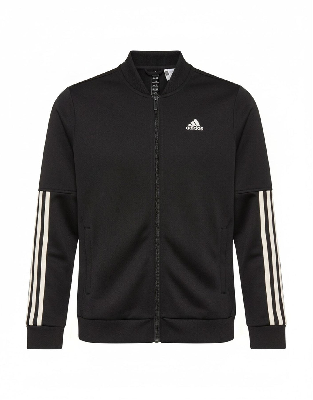 Adidas Boys Primegreen Trening Top Jachetă 11-12 ani Poliester negru