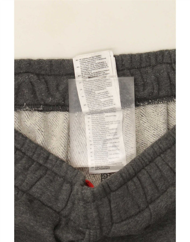 Pantaloni de trening Adidas pentru bărbați Joggeri din bumbac gri mediu